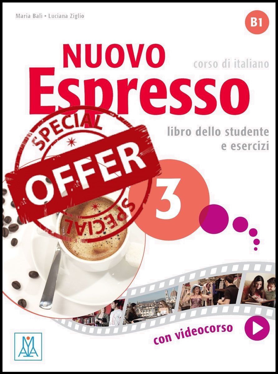 خودآموز کامل کتاب نوو اسپرسو سه NUOVO ESPRESSO 3 (ویدیوهای آموزشی قابل دانلود)